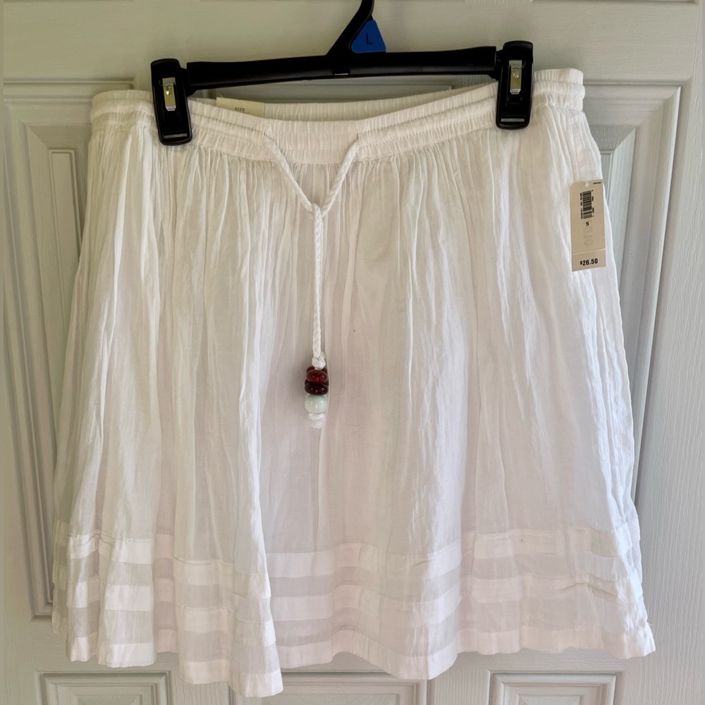 Summer White Skirt